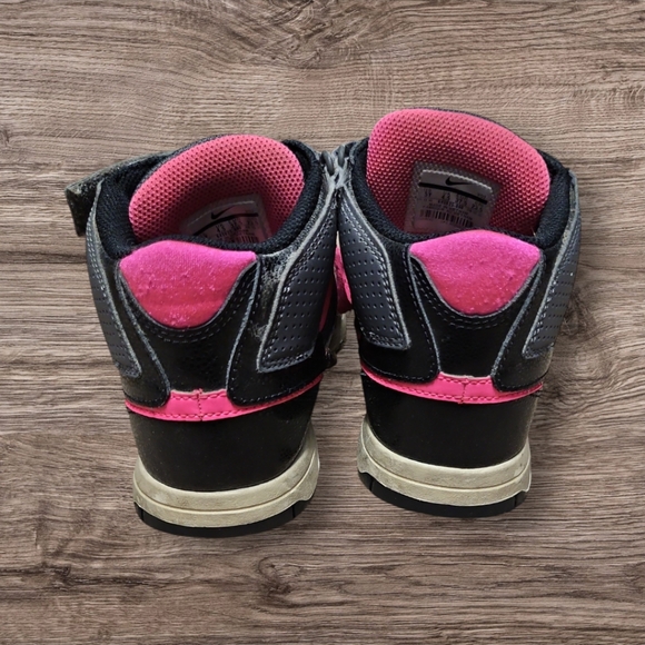 Nike SB Morgan Mid 2 JR Ball Shoes Pink Blast/Dark Gray - Picture 4 of 10